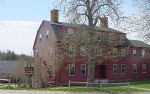 The Pilgrim's Inn on Deer Isle, former home of Ignatius Haskell.  Built in 1793 and listed on the National Register of Historic Places.